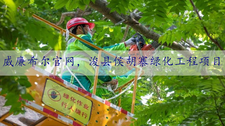 浚县侯胡寨绿化工程项目